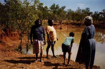 Wagiman people at Jerrijerri